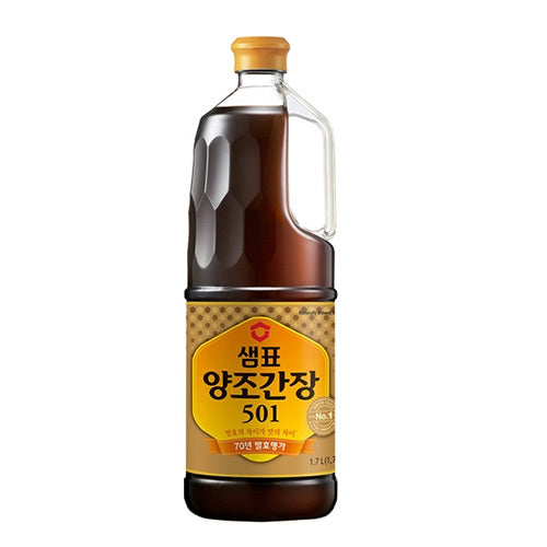 [Sempio] Naturally Brewed Soy Sauce Premium 501 6x1.7L