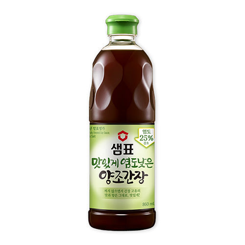 [Sempio] Naturally Brewed Soy Sauce, Light 12x860ml
