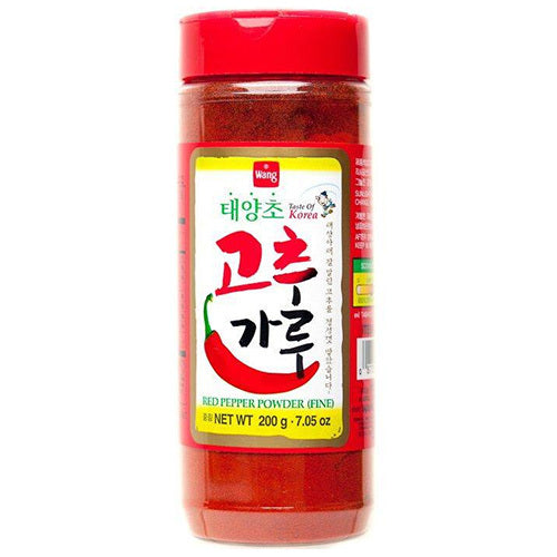 [Wang] Red Pepper Powder (Fine) in Pet Bottle 24x200g