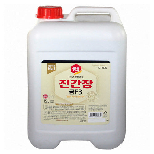 [Sempio] Soy Sauce Jin Gold F3 15L