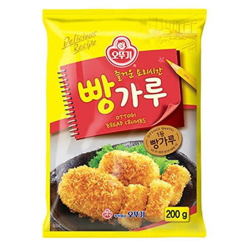 [Ottogi] Bread Crumbs Panko (Bbang-Garu) 24x200g