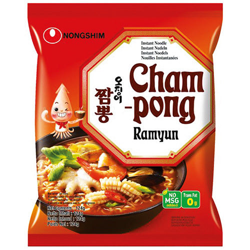 [Nongshim] Instantnudeln, Seafood (Cham Pong Ramen) 20x124 g