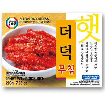 [Surasang] Frozen Seasoned Codonopsis with Hot Sauce 20x200g