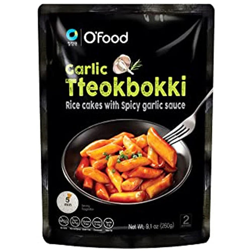 [O'Food] Tteokbokki With Red Chili & Garlic Sauce 20x260g