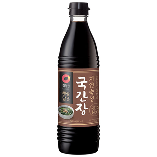 [Chung Jung One] Soy Sauce For Soup 12x840ml