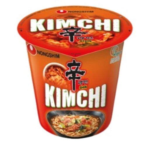 [Nongshim] Instant-Cup-Noodles, Kimchi Ramen 12X75g