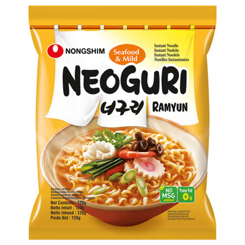 [Nongshim] Instant noodles, Seafood, Mild Neoguri 20x120g