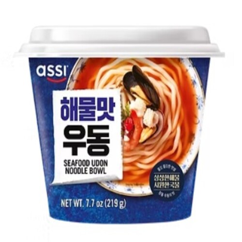 [Assi] Seafood Udon Noodle Cup 6x219g