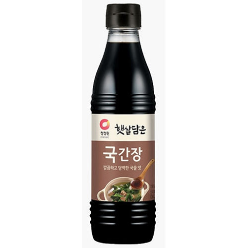 [Chung Jung One] Soy Sauce For Soup 24x500ml