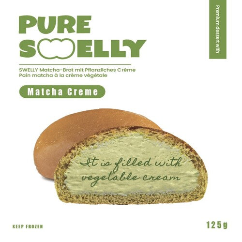 [Swelly x PURE] Matcha Cream Bread 40x125g