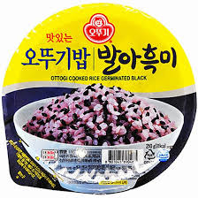 [Ottogi] Microwavable Cooked Black Rice 12x210g