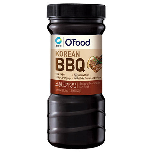 [O'Food] Korean BBQ Bulgogi Marinade For Beef 12x840g
