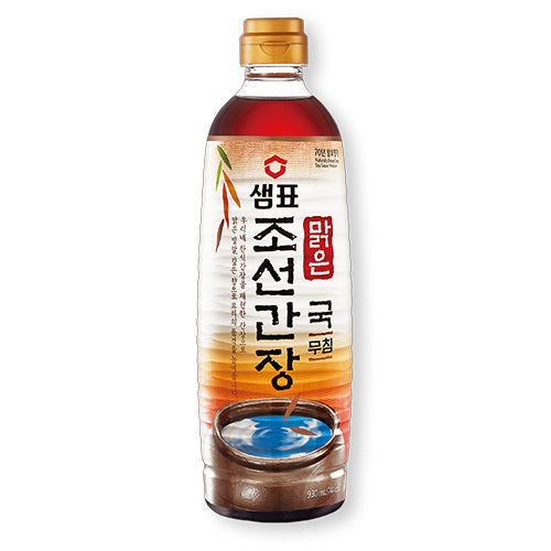 [Sempio] Naturally Brewed Soy Sauce for Soup, Chosun 12x930ml