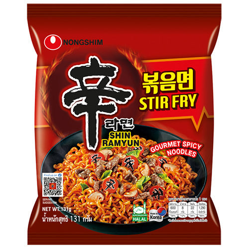 [Nongshim] Shin Ramyun Stir Fry Spicy 20x131g