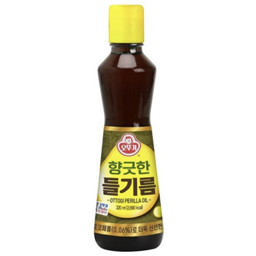 [Ottogi] Perilla Oil in Glass Bottle 12x320ml