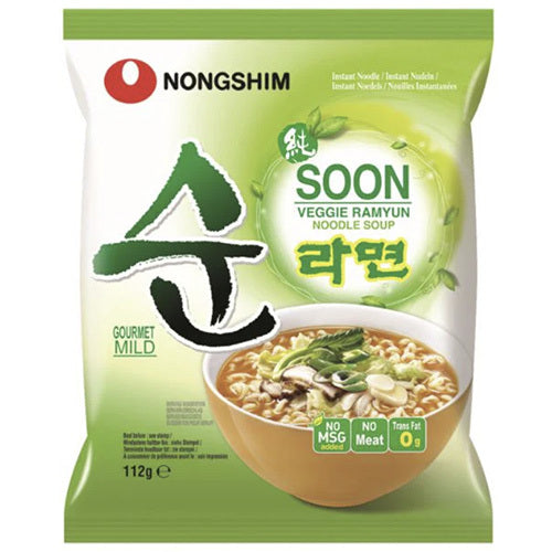 [Nongshim] Instant noodles, Veggie Soon Ramyun 20x120g
