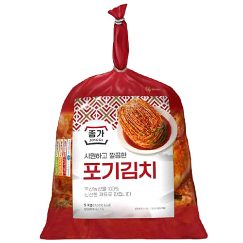 [Jongga] Whole Cabbage Kimchi 4x5kg