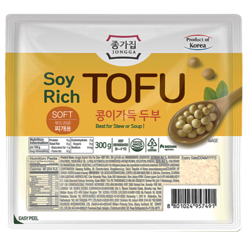 [Jongga] Tofu for Stew 12x300g