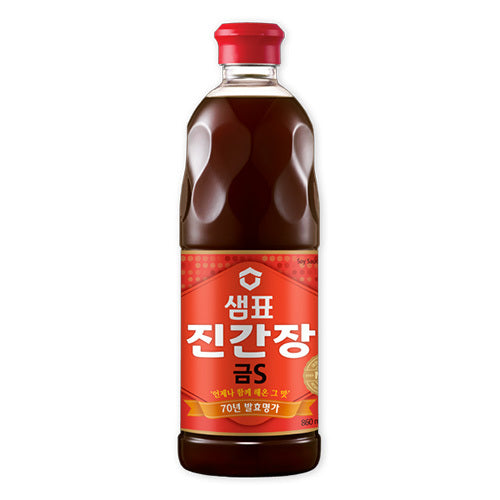 [Sempio] Soy Sauce Jin Gold S 12x860ml