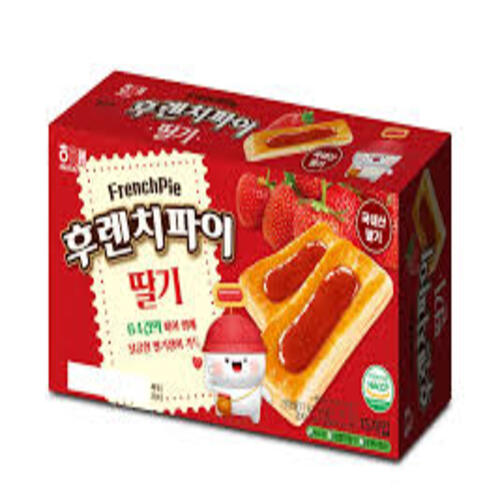 [Haitai] Korean cookies(Haitai Frenchi Pie-strawberry) 12x192g