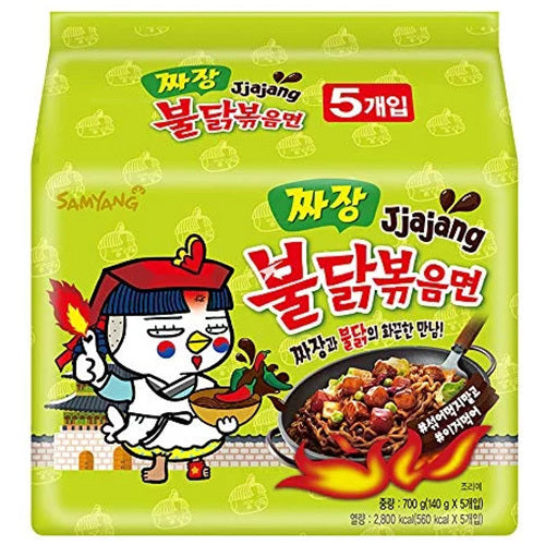 [Samyang] Hot Chicken Flavor Ramyun JJajang 40x140g