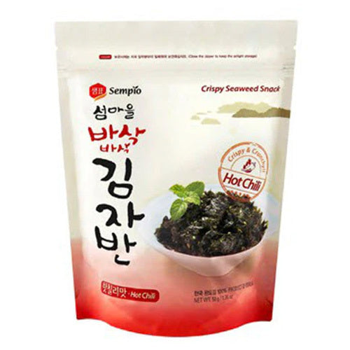 [Sempio] Crispy Seaweed Snack, Hot Chili 12x50g
