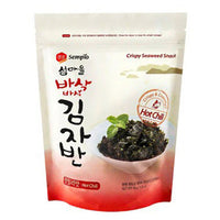 [Sempio] クリスピー海苔スナック、ホットチリ 12x50g