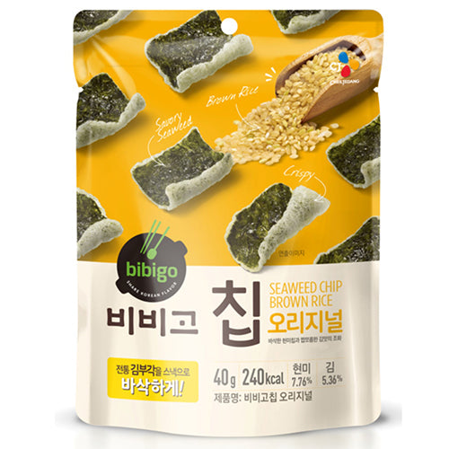 [Bibigo] Snack Seaweed Fried Orignal 24x40g