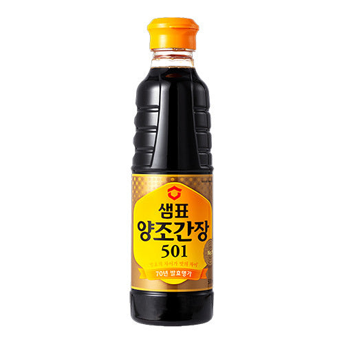 [Sempio] Naturally Brewed Soy Sauce Premium 501 24x500ml