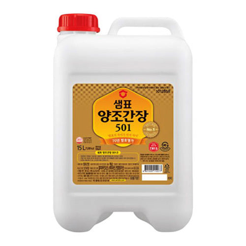 [Sempio] Naturally Brewed Soy Sauce Premium 501 1x15L
