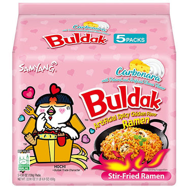 [Samyang] Hot Chicken Ramen Carbonara 8x(5x130g)