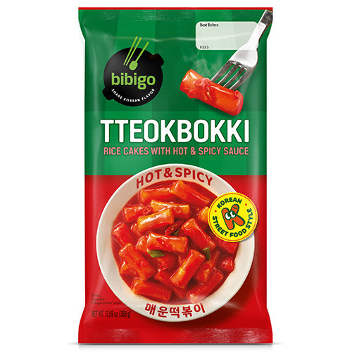 [Bibigo] Tteokbokki Pouch Hot&Spicy 12x360g
