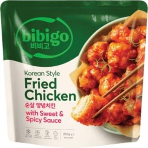 [Bibigo] Korean Style Fried Chicken with Sweet & Spicy Sauce 10x350g