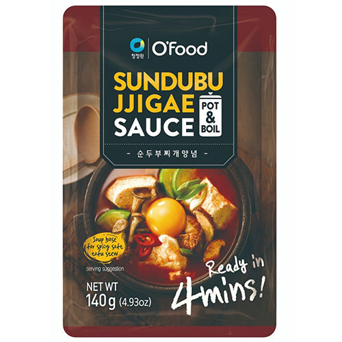 [O'food] Spicy Sundubu Stew Sauce 16x140g