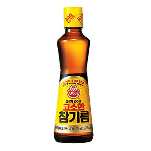 [Ottogi] Sesame Oil in Bottle 12x160ml