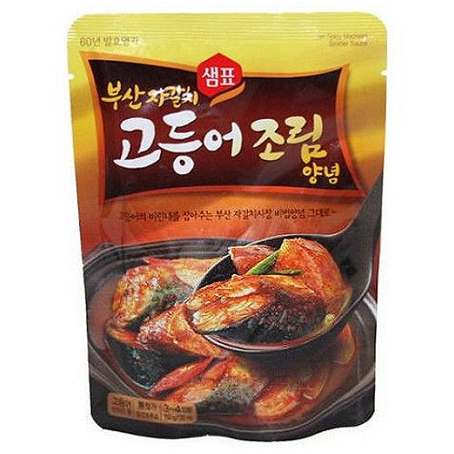 [Sempio] Pusanjagalchi Spicy Mackerel Marinade Sauce 12x150g
