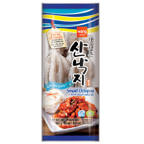 [Wang] Frozen Small Octopus (San Nakji) 20x680g