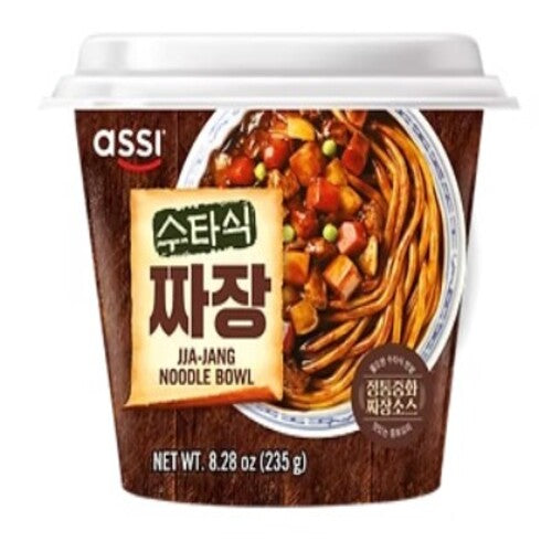 [Assi] Fresh Black Bean Paste Noodle Cup 6x235g