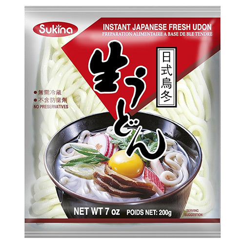 [Sukina] Fresh Udon Noodle 30x200g