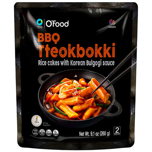 [O'Food] Tteokbokki With Korean BBQ Sauce 20x260g