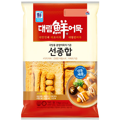 [Sajo Daerim] Frozen Fried Fish Cake with Soup (Sunjonghap Oden) 10x1kg