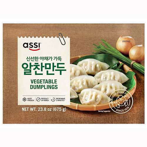[Assi] Vegetable Dumpling Alchan Mandu 12x675g