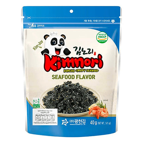 [Kwangcheon] Seasoned Seaweed Flake Gimnori Jaban Seafood Flavor 20x40g