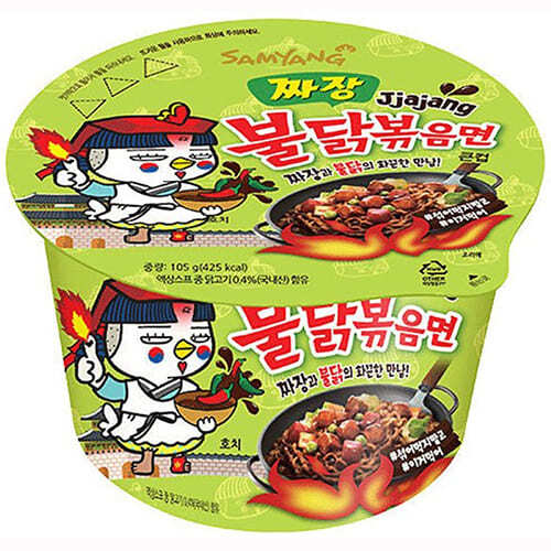 [Samyang] Hot Chicken Flavor Ramen Big Cup Jjajang 16x105g