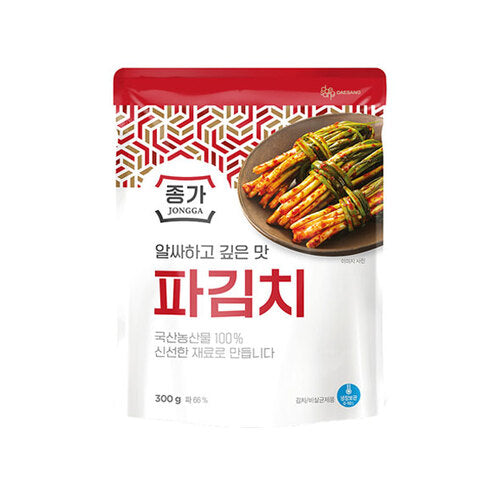 [Jongga] Green Onion Kimchi 10x300g