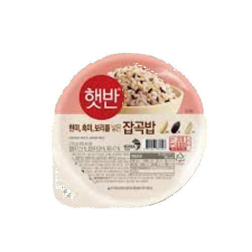 [CJ] Microwavable Cooked Rice (Mixed grains) 12x(3x210g)