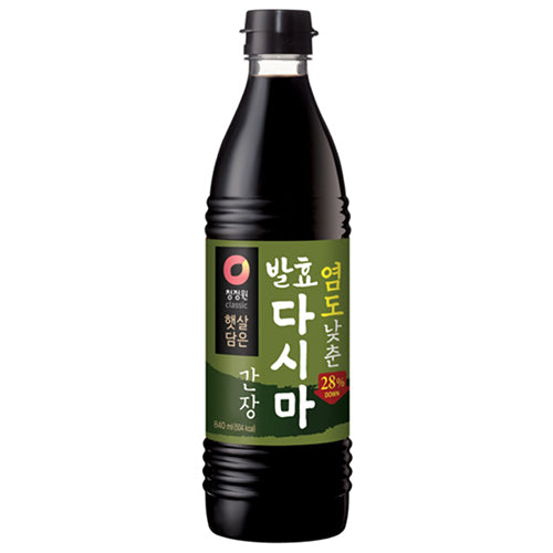 [Chung Jung One] Soy Sauce (Kelp) 12x840ml