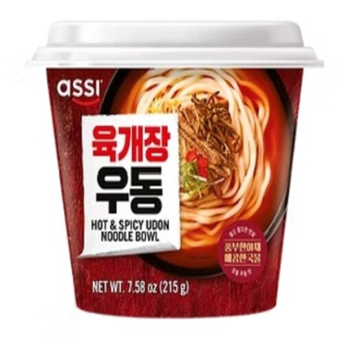 [Assi] Fresh Hot & Spicy Udon Noodle Cup 6x215g