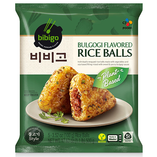 [Bibigo] Frozen Rice Balls Bulgogi 12x500g