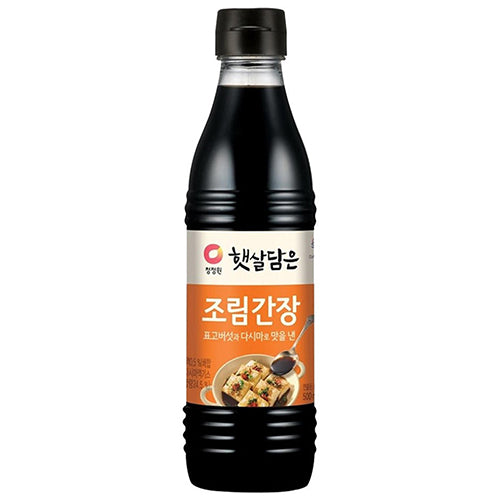 [Chung Jung One] Soy Sauce For Boiled Food 24x500ml